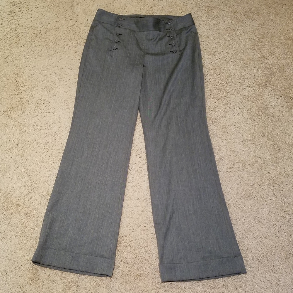 Express Design Studio Editor Grey Trouser Pants